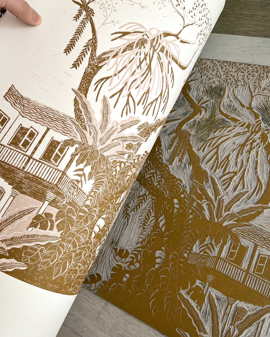 Rain Tree / Coral